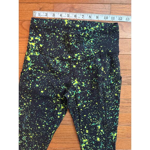 Lululemon Base Pace High Rise Crop in Sparks Fly Multi size 6 - Picture 9 of 10